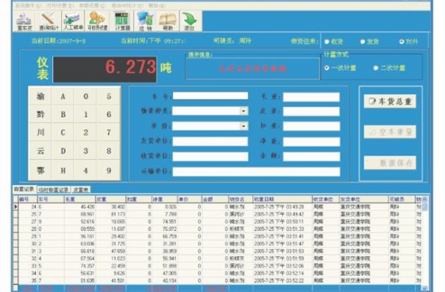 稱重控制系統(tǒng)